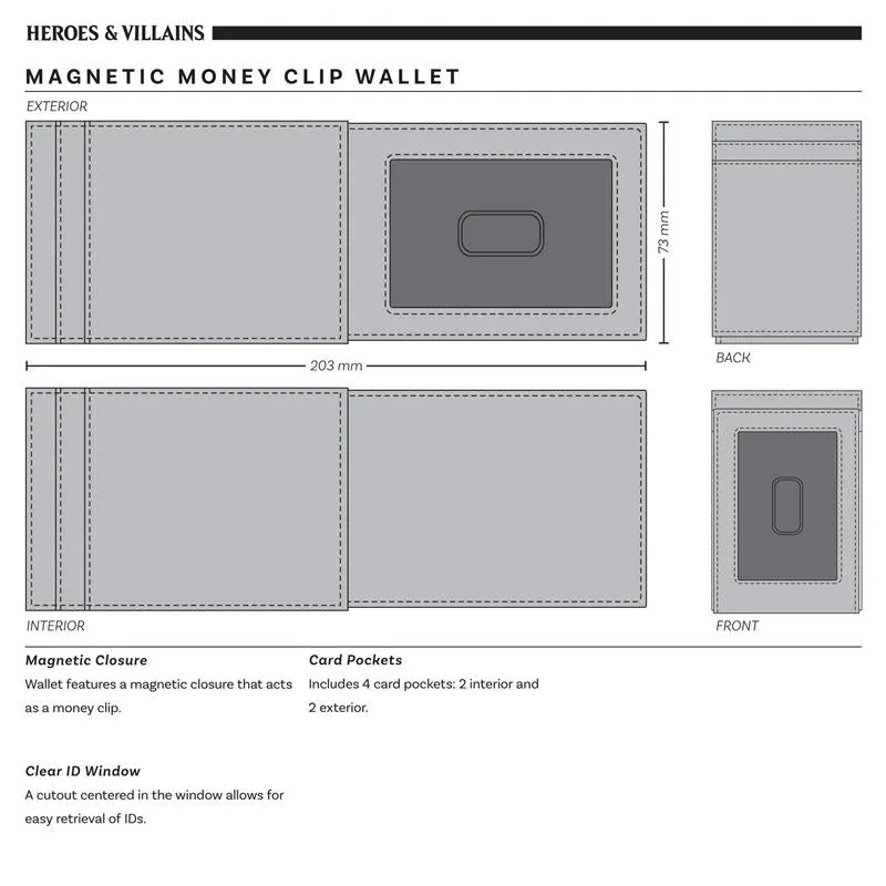 X-Men Money Clip Wallet